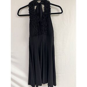 strapless black silk dress Satin Jacquard Strapless Maxi Dress main image 1
